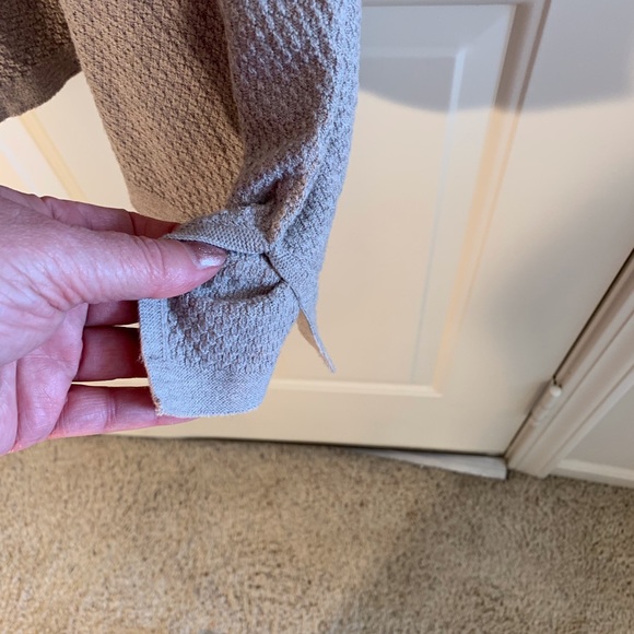 J Jill light khaki tunic sweater - Picture 3 of 4